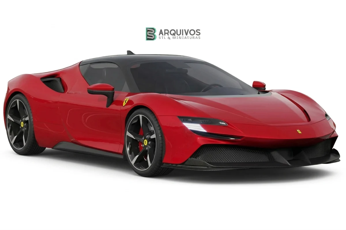 Modelo 3D STL - Ferrari SF90 Stradale — foto 4